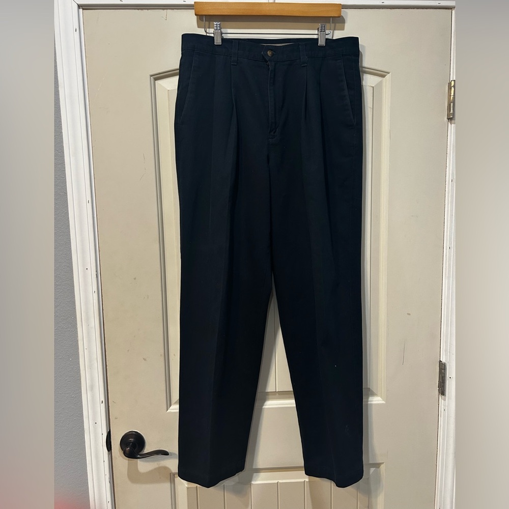 Charcoal grey dockers. Classic fit.